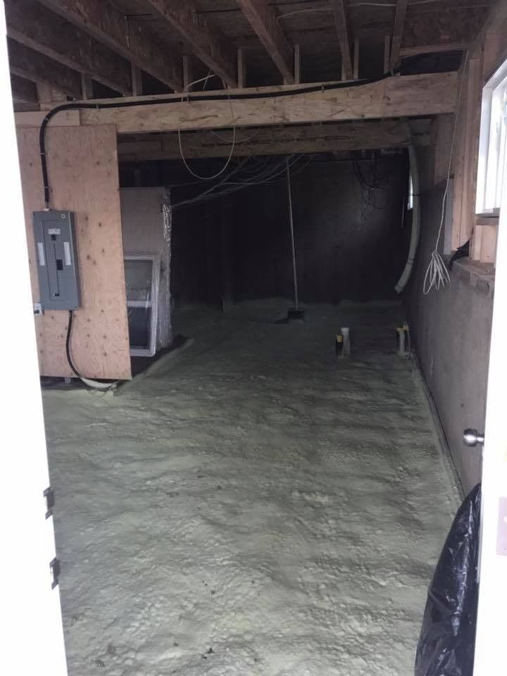Crawl space & basement insulation